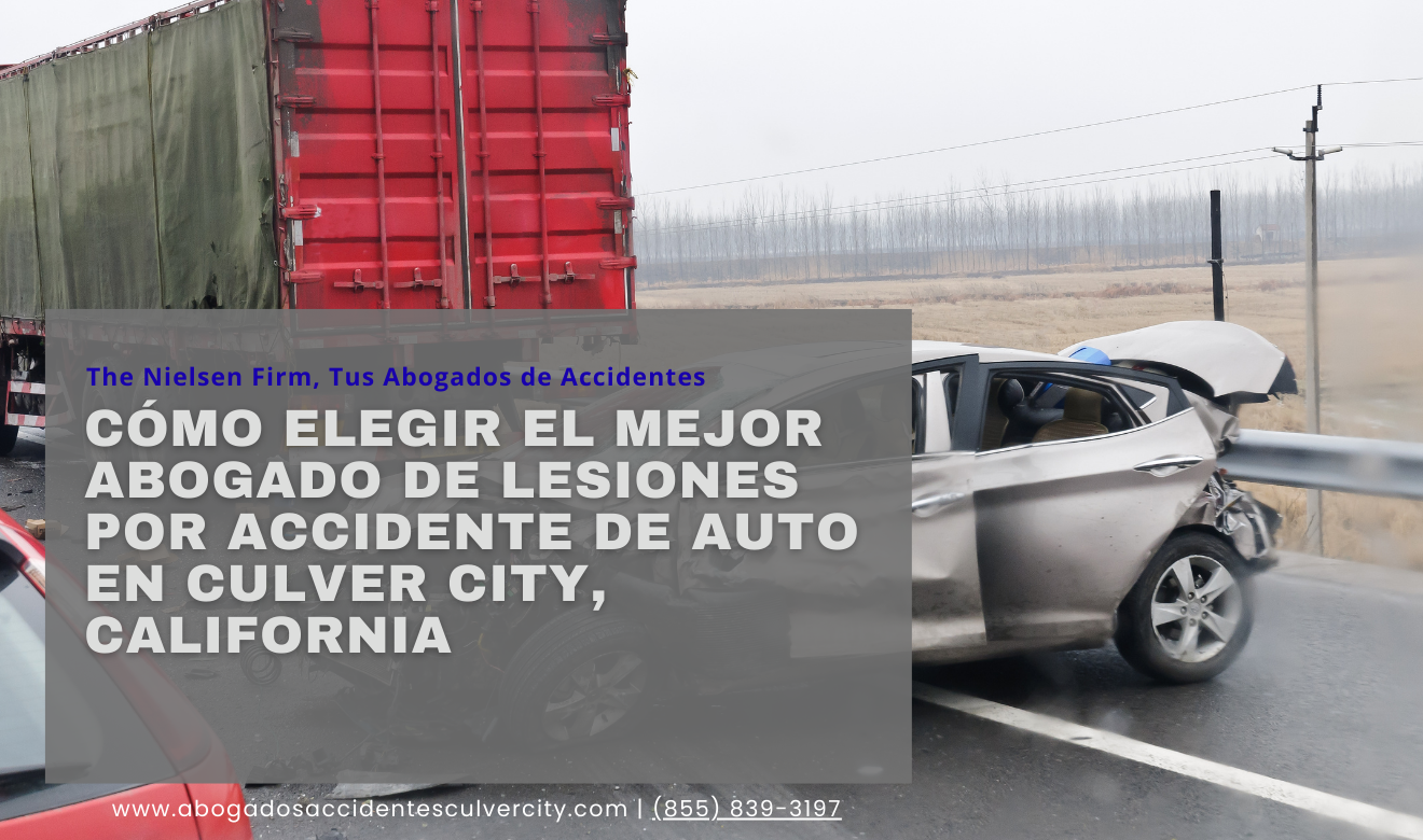 abogado lesiones accidente de auto Culver City