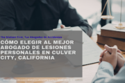 abogado lesiones negociación de acuerdo Culver City