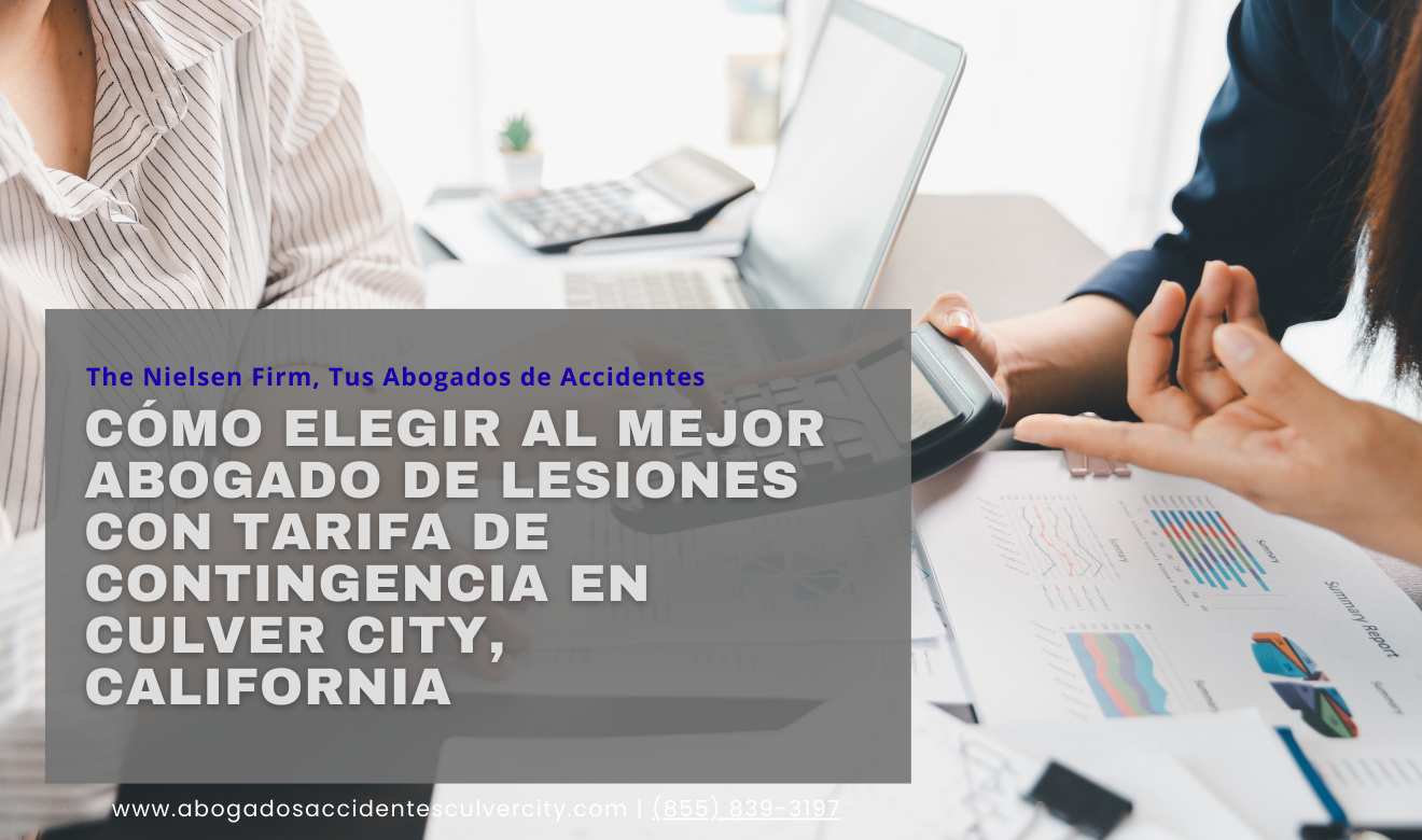 abogado lesiones tarifa contingencia Culver City