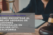 contratar abogado de lesiones rápido Culver City