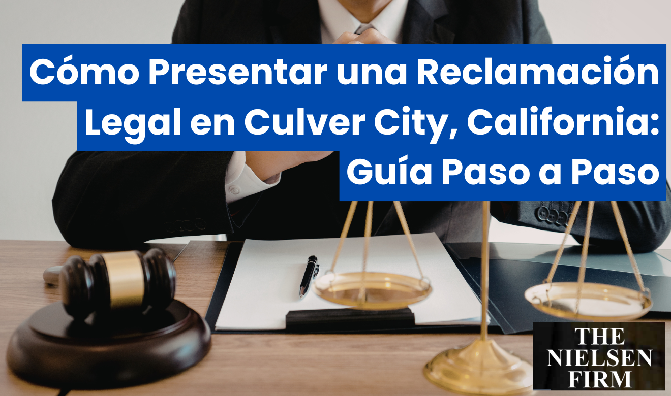 guía de pasos para reclamación legal Culver City