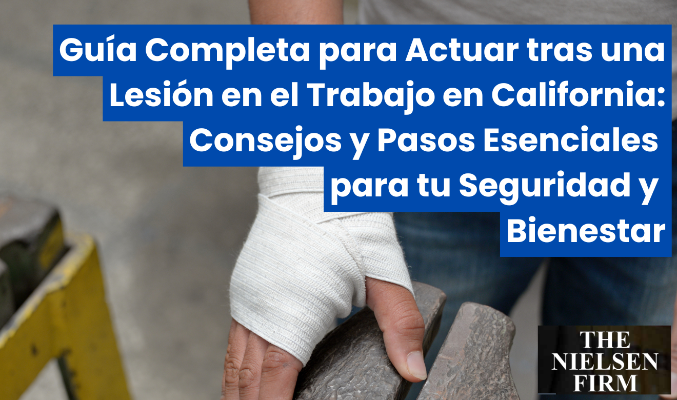 me lastimé en el trabajo qué hago ahora
