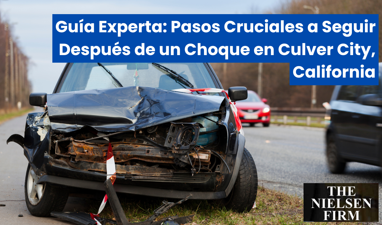 qué hacer después de un choque en Culver City