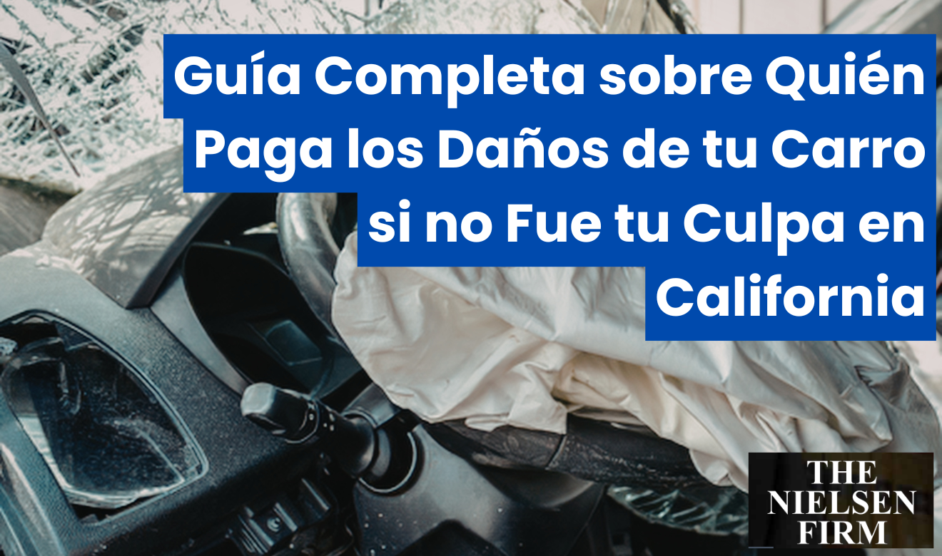 quién paga los daños de mi carro si no fue mi culpa