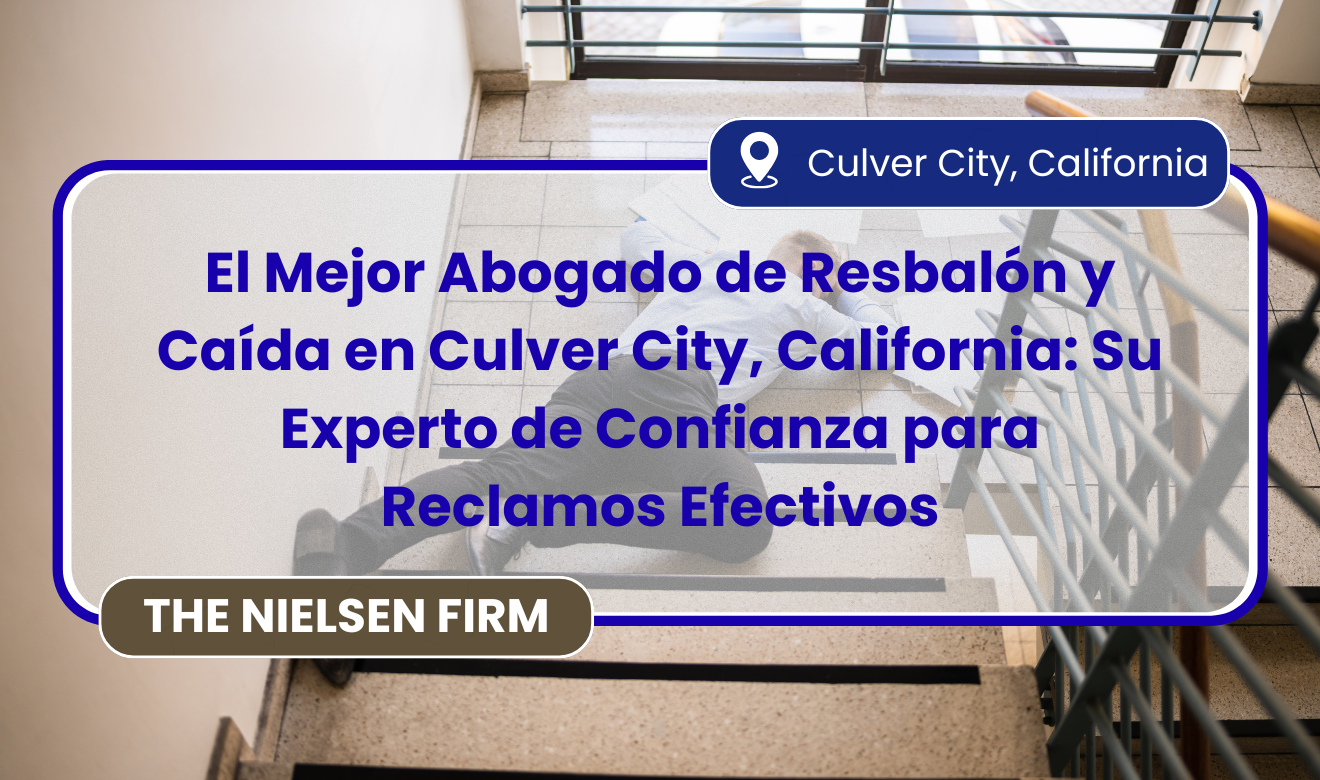 abogado de resbalón y caída en Culver City