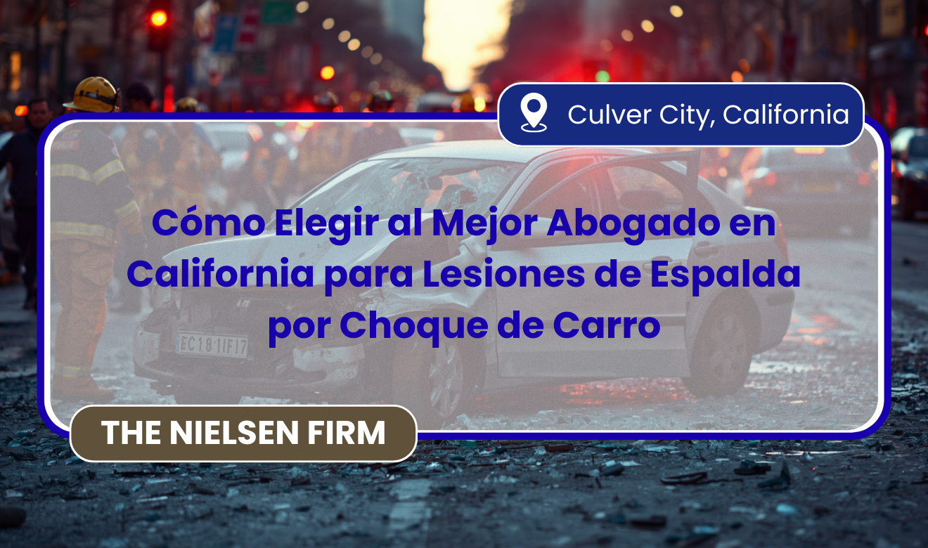 abogado para lesión de espalda por choque de carro
